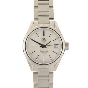 TAG Heuer Carrera Calibre 9 Auto WAR2411 White MOP Dial 29mm Ladies Watch